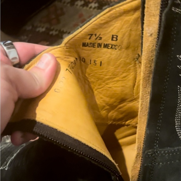 Kemo Sabe Old gringo green suede shorty - Picture 6 of 6